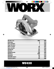 Worx WU430 Manual