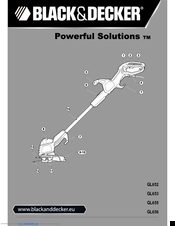 Black & Decker Powerful Solutions GL652 Original Instructions Manual