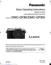 Panasonic LUMIX DMC-GF8W Basic Operating Instructions Manual