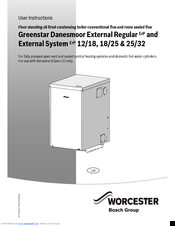 Worcester Greenstar Danesmoor External Regular ErP User Instructions
