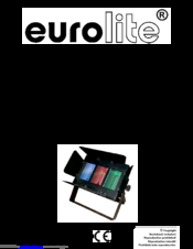 EuroLite RGB Flood-1500 DMX User Manual