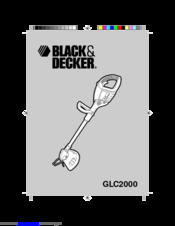 Black & Decker GLC2000 Manual