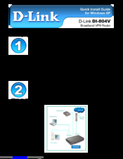 D-Link DI-804V Quick Install Manual