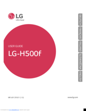 LG LG-H500f User Manual