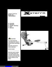 Dyaco XTERRA 16804534000US Owner's Manual