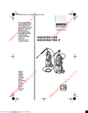 Bosch W 350 1 K.B. Operating Instructions Manual
