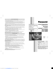 Panasonic NR-AF162SNMY Operating	 Instruction
