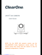 ClearOne Unite 200 User Manual
