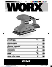 Worx WU641 Manual