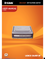 D-Link DVG-2101sp User Manual