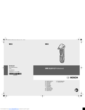 Bosch GWI 10 Original Instructions Manual