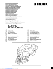 Berner BACJS-18V Instruction Manual