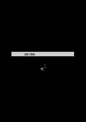 Hitachi CD 7SA Handling Instructions Manual