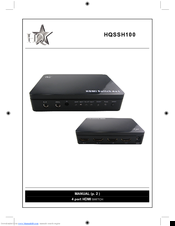 HQ HQSSH100 Manual