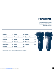 Panasonic ES?GA21 Operating Instructions Manual