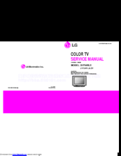 LG 21FS4RLX-ZV Service Manual