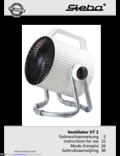 Steba VT 2 Instructions For Use Manual