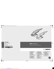 Bosch GWS 20-230 Professional Original Instructions Manual