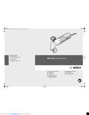 Bosch 8 Professional Original Operating Instructions