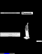 Panasonic MC-V5006 Operating Instructions Manual