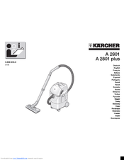 Kärcher A 2801 plus Manual