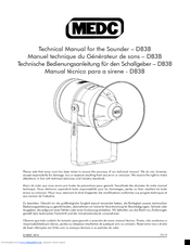 MEDC DB3B Technical Manual