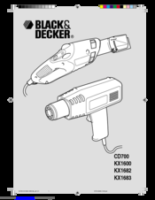Black & Decker CD700 Manual