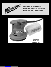 Milwaukee 6019 Operator's Manual