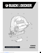 Black & Decker KS800SL Manual
