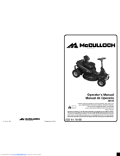 McCulloch MC30 Operator's Manual