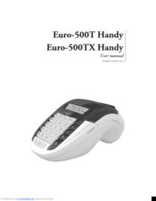 ELCOM Euro-500T Handy User Manual