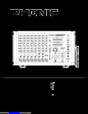 Phonic POWERPOD 2000R User Manual