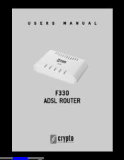Crypto F330 User Manual