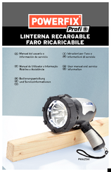 Powerfix PMA25A1 User Manual And Service Information