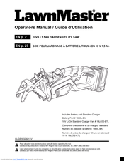 LawnMaster CLGS1832A01_V1 Operator's Manual