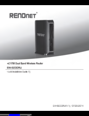 Trendnet TEW-823DRU Quick Installation Manual
