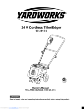 Yardworks 60-3815-0 Owner's Manual