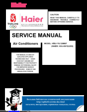 Haier HSU-129M07 Service Manual