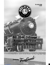 Lionel 264E O Gauge Passenger Train Owner's Manual