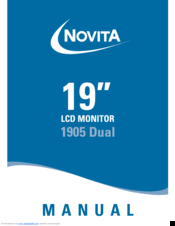 Novita 1905 Dual User Manual