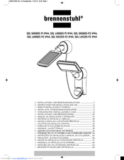 brennenstuhl SOL LH0805 P1 IP44 Instructions For Installation & Use
