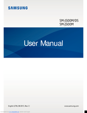 Samsung SM-J500M User Manual