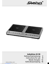 Steba IK 90 Instructions For Use Manual