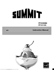 Summit FF1512SSIM Instruction Manual