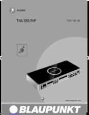 Blaupunkt THA 555 PnP Manual