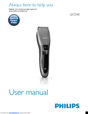 Philips QC5380 User Manual