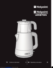 Hotpoint Ariston TM VPL JW0 Operating Instructions Manual