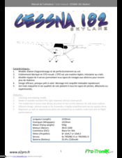 a2pro CESSNA 182 Skylane User Manual