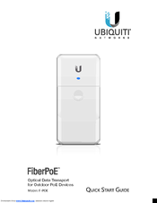 Ubiquiti FiberPoE Quick Start Manual