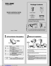 TP-Link TL-PA4030 Quick Installation Manual